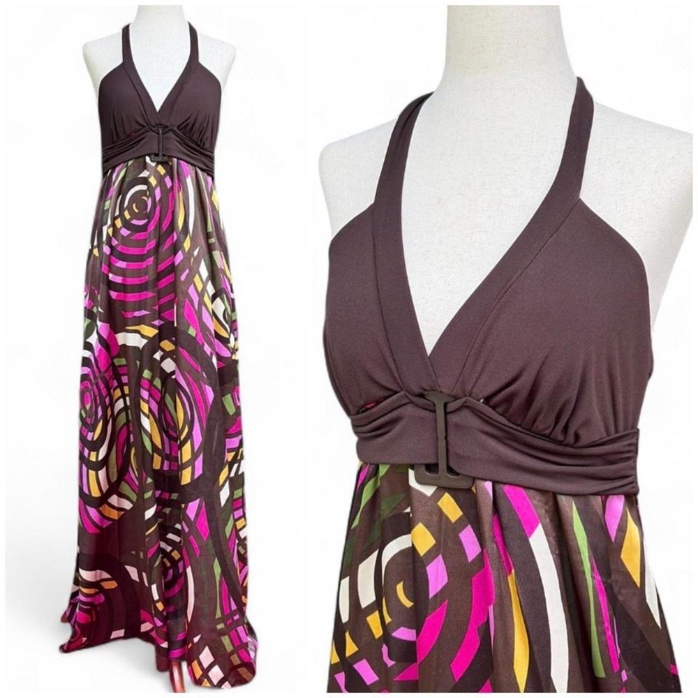 Vintage y2k does 70s Candies Halter Dress
